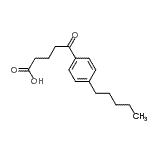 CAS 登录号：178686-76-5， 5-氧代-5-(4-戊基苯基)戊酸
