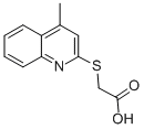 CAS 登录号：17880-62-5， (4-甲基-喹啉-2-基硫基)-乙酸