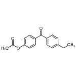 CAS#: 178860-08-7, 4-(4-Ethylbenzoyl)Phenyl Acetate
