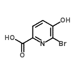 CAS#: 178876-92-1, 6-Bromo-5-Hydroxy-2-Pyridinecarboxylic Acid