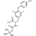 CAS 登录号：178877-78-6， O-(4-羟基苯基)-3,5-二碘-N-{[(2-甲基-2-丙基)氧基]羰基}-L-酪氨酸