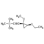 CAS#: 178899-53-1, {[(1R,2S)-2-Ethoxy-1-Methoxycyclopropyl]Ethynyl}(Trimethyl)Silane