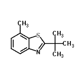CAS#: 178999-25-2, 7-Methyl-2-(2-Methyl-2-Propanyl)-1,3-Benzothiazole