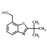 CAS#: 178999-33-2, [2-(2-Methyl-2-Propanyl)-1,3-Benzothiazol-7-Yl]Methanol