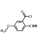 CAS#: 179028-66-1, 2-Cyano-5-Methoxybenzoyl Chloride