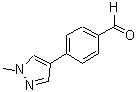 CAS 登录号：179055-29-9， 4-(1-甲基-1H-吡唑-4-基)-苯甲醛