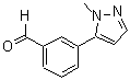 CAS 登录号：179056-80-5， 3-(1-甲基-1H-吡唑-5-基)-苯甲醛