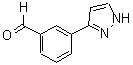 CAS#: 179057-26-2, 3-(1H-Pyrazol-3-Yl)-Benzaldehyde