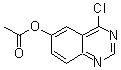 CAS 登录号：179246-11-8， 4-氯-6-喹唑啉醇 6-乙酸酯
