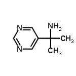 CAS 登录号：179322-41-9， 2-(5-嘧啶基)-2-丙胺