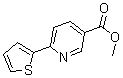 CAS 登录号：179408-53-8， 6-(2-噻吩基)-3-吡啶羧酸甲酯