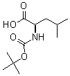 CAS 登录号：179412-79-4， N-叔丁氧羰基-D-亮氨酸