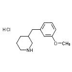 CAS#: 179480-58-1, 3-[(3-Methoxyphenyl)Methyl]Piperidine Hydrochloride