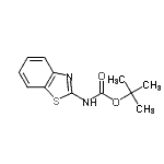 CAS#: 179626-68-7, 2-Methyl-2-Propanyl 1,3-Benzothiazol-2-Ylcarbamate