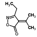CAS 登录号：17975-60-9， 3-乙基-4-异亚丙基-1,2-恶唑-5(4H)-酮