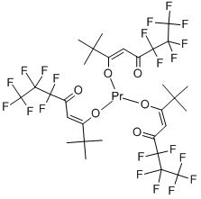 CAS#: 17978-77-7, Tris(6,6,7,7,8,8,8-Heptafluoro-2,2-Dimethyl-3,5-Octanedionato)-Praseodymium
