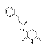 CAS 登录号：179915-11-8， (2,6-二氧代-3-哌啶基)氨基甲酸苄酯