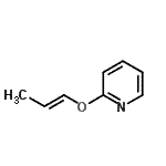 CAS#: 179938-97-7, 2-[(1E)-1-Propen-1-Yloxy]Pyridine