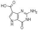 CAS#: 180059-06-7, 2-Amino-4,5-Dihydro-4-Oxo-3H-Pyrrolo[3,2-d]Pyrimidine-7-carboxylic Acid