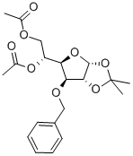 CAS#: 18006-25-2, 1,2-O-(1-Methylethylidene)-3-O-(Phenylmethyl)-alpha-D-Glucofuranose Diacetate