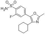 CAS 登录号：180200-68-4， 4-(4-环己基-2-甲基-1,3-恶唑-5-基)-2-氟苯磺酰胺