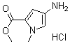 CAS#: 180258-45-1, 4-Amino-1-Methyl-1H-Pyrrole-2-carboxylic Acid Methyl Ester Hydrochloride (1:1)