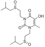 CAS#: 180274-07-1, 5-Hydroxy-6-Methyl-1,3-Bis[2-(2-Methylpropylsulfinyl)Ethyl]Pyrimidine-2,4-Dione