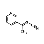 CAS#: 180307-10-2, [(1E)-1-(3-Pyridinyl)Ethylidene]Cyanamide
