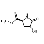 CAS#: 180321-18-0, Methyl (4R)-4-Hydroxy-5-Oxo-L-Prolinate