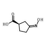 CAS#: 180580-38-5, (1R,3Z)-3-(Hydroxyimino)Cyclopentanecarboxylic Acid