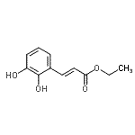 CAS#: 180694-42-2, Ethyl (2E)-3-(2,3-Dihydroxyphenyl)Acrylate