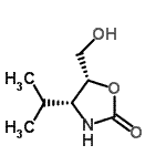 CAS#: 180713-58-0, (4R,5R)-5-(Hydroxymethyl)-4-Isopropyl-1,3-Oxazolidin-2-One
