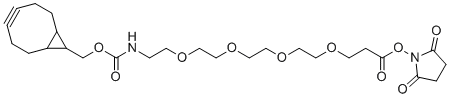 CAS 登录号：1807501-86-5， endo-BCN-PEG4-NHS ester