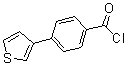 CAS#: 181132-79-6, 4-(3-Thienyl)-Benzoyl Chloride