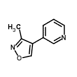 CAS#: 181178-92-7, 3-(3-Methyl-1,2-Oxazol-4-Yl)Pyridine