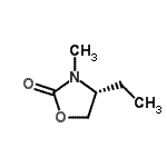 CAS 登录号：181205-66-3， (4R)-4-乙基-3-甲基-1,3-恶唑烷-2-酮