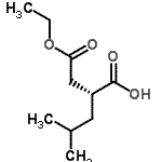 CAS#: 181289-10-1, (2R)-2-(2-Ethoxy-2-Oxoethyl)-4-Methylpentanoic Acid