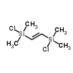 CAS 登录号：18146-12-8， (E)-1,2-乙烯二基二[氯(二甲基)硅烷]