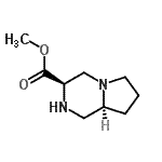 CAS#: 181795-67-5, Methyl (3R,8aS)-Octahydropyrrolo[1,2-a]Pyrazine-3-Carboxylate