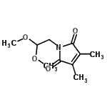 CAS 登录号：181862-87-3， 1-(2,2-二甲氧基乙基)-3,4-二甲基-1H-吡咯-2,5-二酮