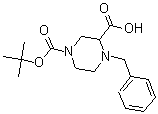 CAS#: 181956-25-2, 4-(Phenylmethyl)-1,3-Piperazinedicarboxylic Acid 1-(1,1-Dimethylethyl) Ester