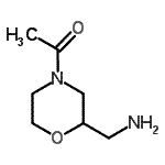 CAS#: 182067-97-6, 1-[2-(Aminomethyl)-4-Morpholinyl]Ethanone