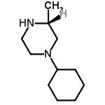 CAS#: 182141-99-7, (3R)-1-Cyclohexyl-3-Methyl-Piperazine