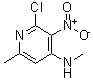 CAS#: 182257-03-0, 2-Chloro-N,6-Dimethyl-3-Nitro-4-Pyridinamine