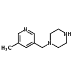 CAS#: 182354-90-1, 1-[(5-Methyl-3-Pyridinyl)Methyl]Piperazine