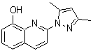 CAS 登录号：18239-59-3， 2-(3,5-二甲基-1H-吡唑-1-基)-8-喹啉醇
