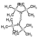 CAS 登录号：18243-89-5， N,N'-硫烷二基二[1,1,1-三甲基-N-(三甲基硅烷基)硅烷胺]