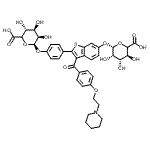 CAS#: 182507-20-6, 2-{4-[(5xi)-beta-L-lyxo-Hexopyranuronosyloxy]phenyl}-3-{4-[2-(1-piperidinyl)ethoxy]benzoyl}-1-benzothiophen-6-yl (5xi)-beta-D-lyxo-hexopyranosiduronic acid