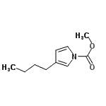 CAS#: 182551-40-2, Methyl 3-Butyl-1H-Pyrrole-1-Carboxylate