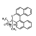 CAS#: 182568-57-6, 1,1'-Binaphthalene-2,2'-Diyl Dimethanesulfonate